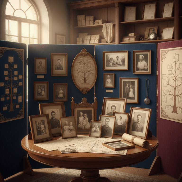 découvrez nos conseils pratiques pour organiser une exposition d'histoire familiale réussie, valoriser vos archives et partager vos souvenirs avec vos proches.