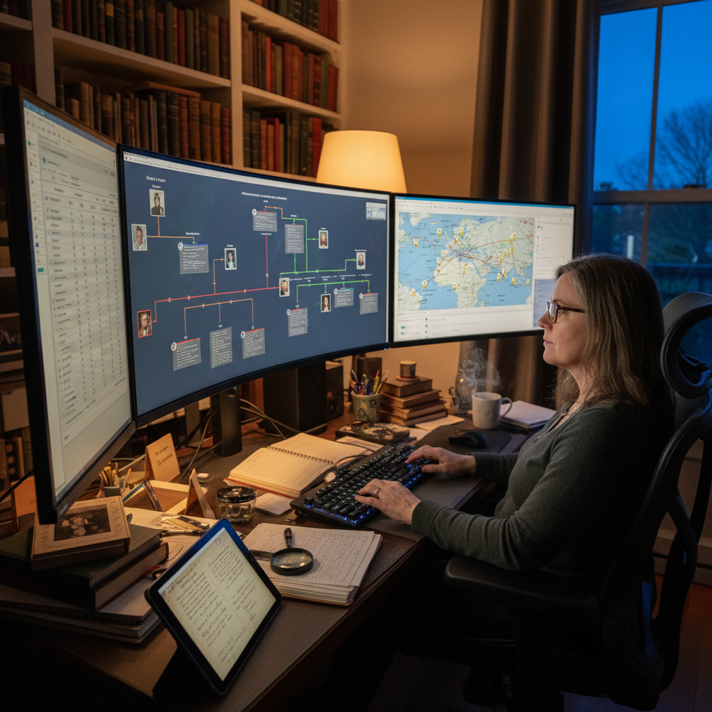 découvrez des méthodes avancées pour optimiser vos recherches généalogiques en ligne et retracer efficacement l'histoire de votre famille grâce à internet.