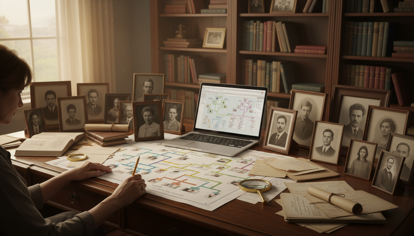 découvrez comment cartographier les familles grâce à la généalogie avancée pour retracer vos ancêtres et explorer votre histoire familiale en profondeur.