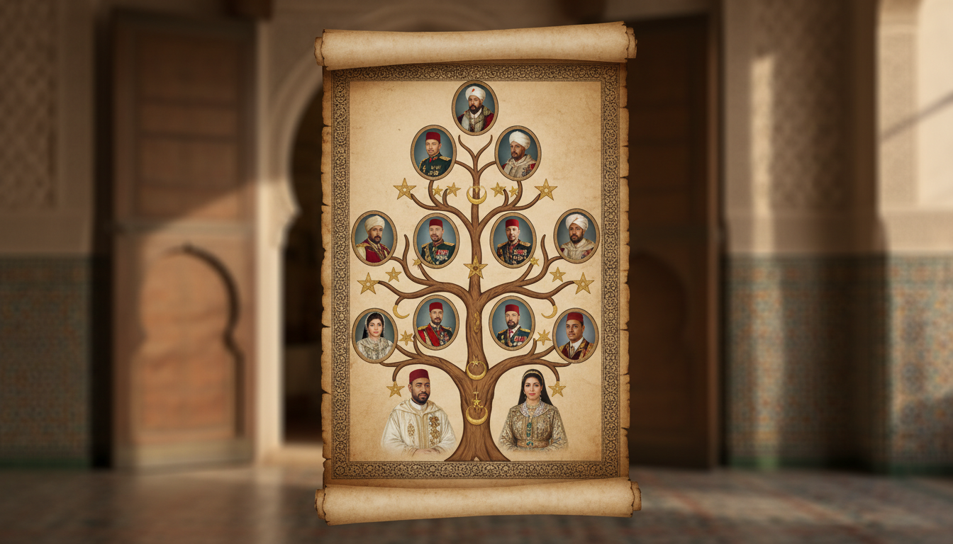 découvrez l'histoire et la généalogie de la famille royale du maroc, retraçant ses origines et son héritage à travers les générations.
