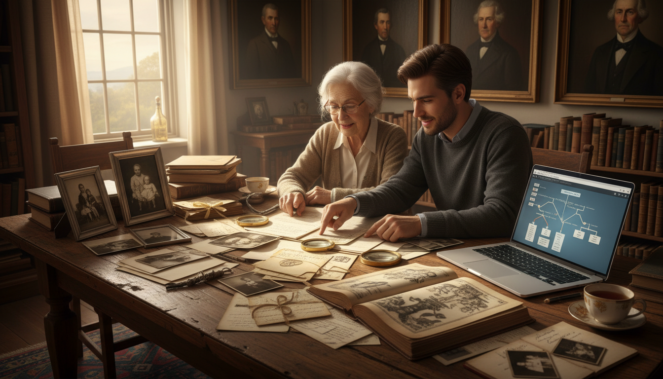 découvrez comment la généalogie avancée permet de résoudre des énigmes familiales, de retracer vos ancêtres et d'éclaircir les mystères de votre histoire familiale.