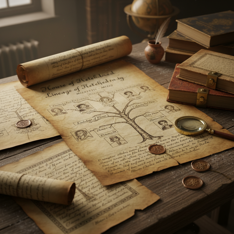 découvrez les grands projets généalogiques du passé et explorez l'histoire fascinante des familles à travers les âges.